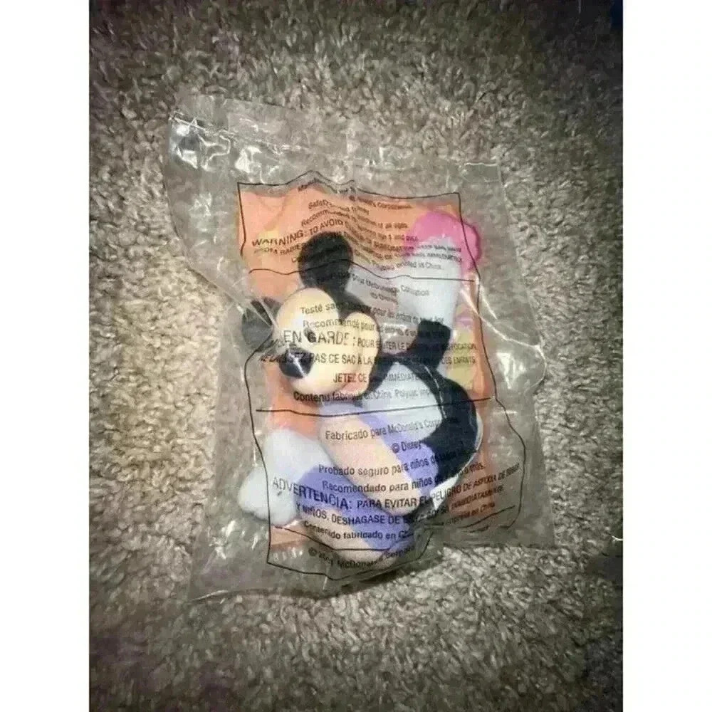 ❤️ NIP Mickey Mouse Disney Soft Toy with Melody Happy Meal Toy #1